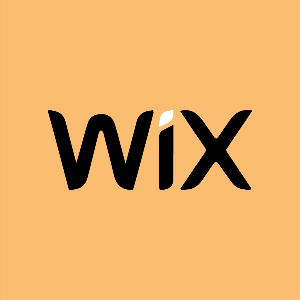 Wix logo for website designing